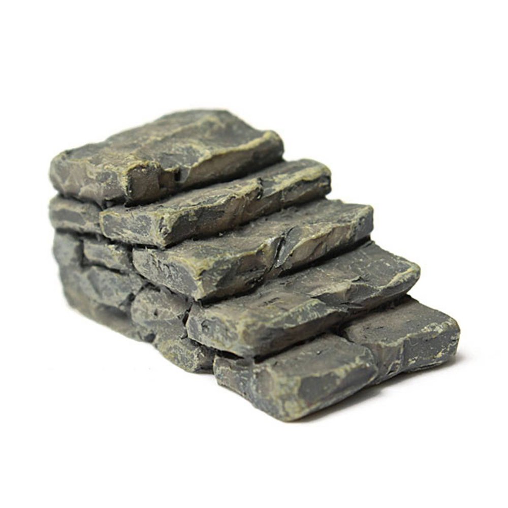 Resin Art Tree - 1pcs Artificial Simulation Stone Step Miniature