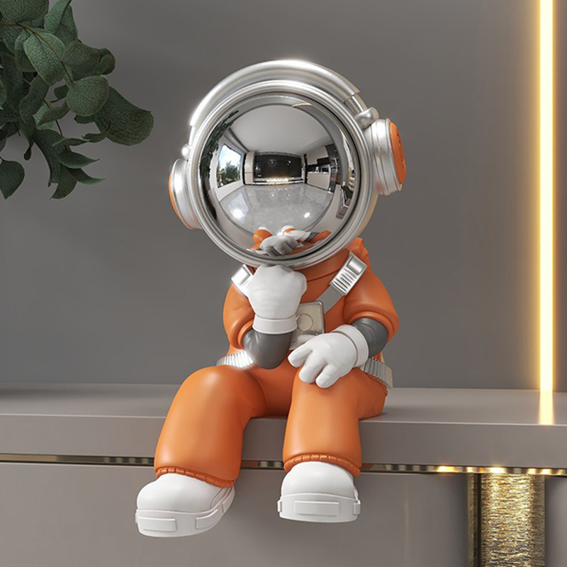 Resin Art Aesthetic - Miniature Astronaut Ornaments Living Room Aesthetic