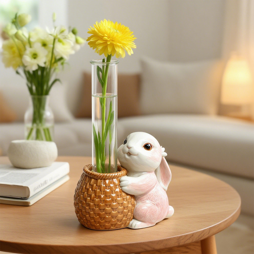 Panda Rabbit Test Tube Hydropo - Resin Art Youtube ulasan dan harga