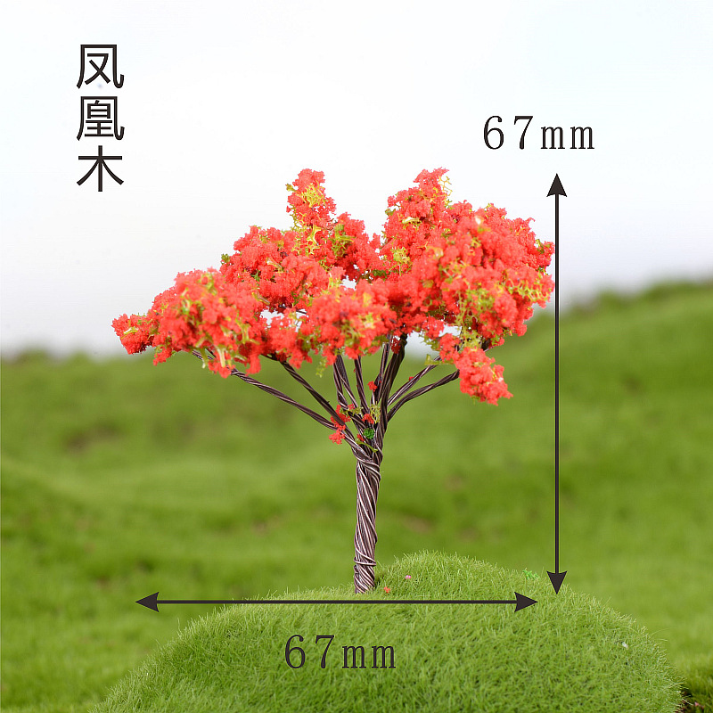 1/5pcs/Set Mini Tree Fairy Gar - Resin Art Tree ulasan dan harga