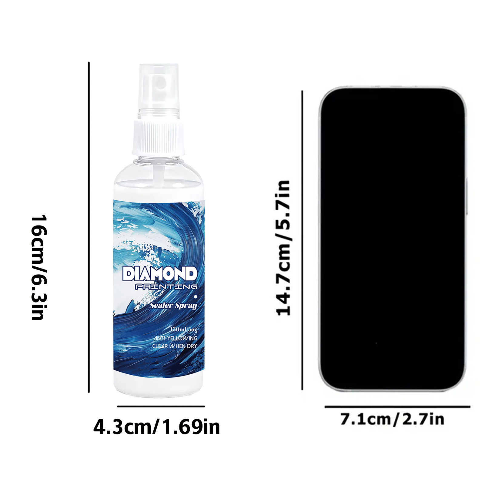 150ml Diamond Painting Sealant - Resin Art Glue ulasan dan harga