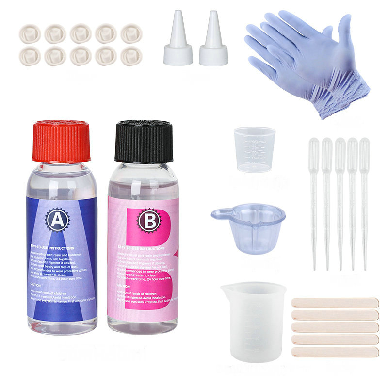 100g Epoxy Resin Kit 1:1 Clear - Resin Art Ratio ulasan dan harga