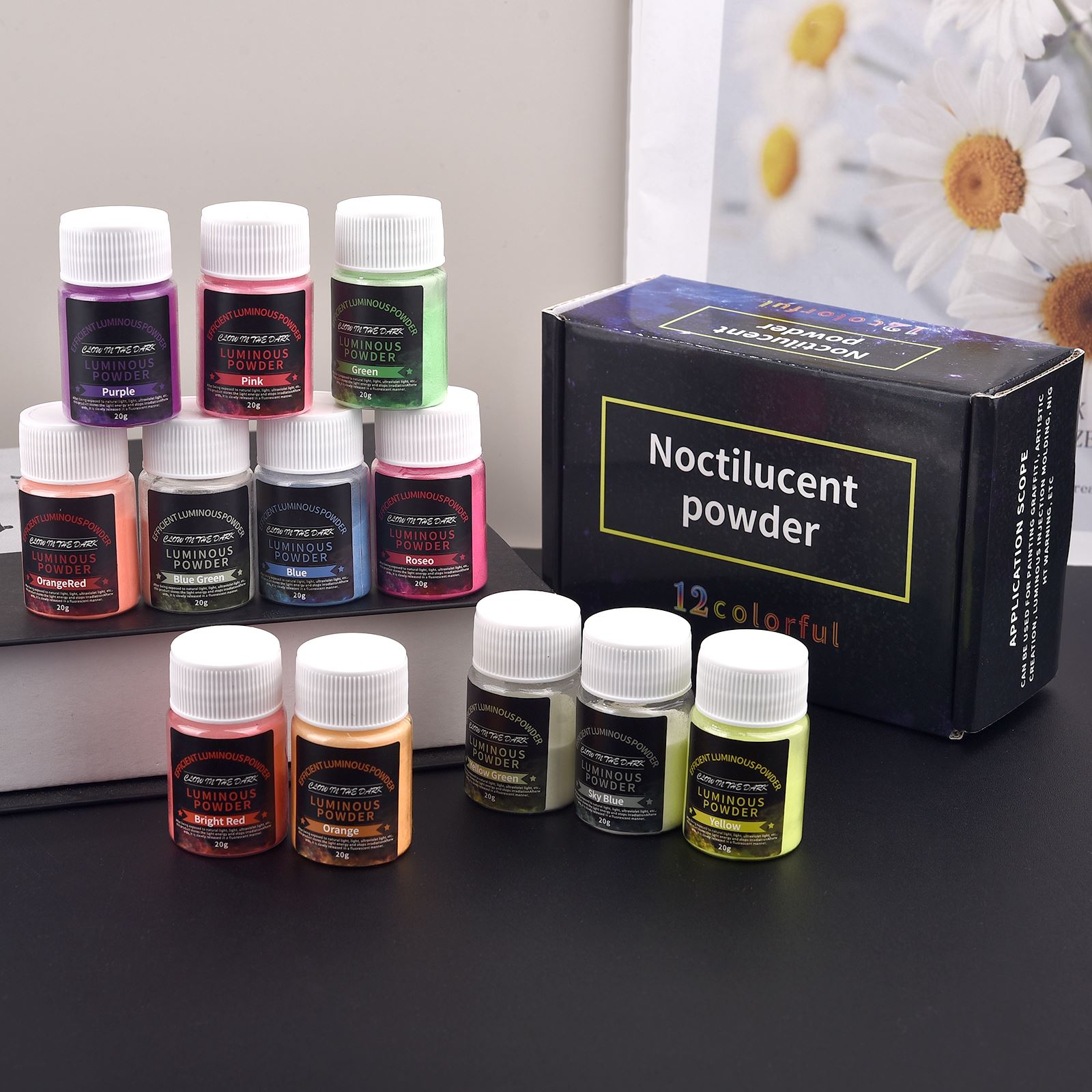 20g Long Lasting Bright Lumino - Resin Art Glue ulasan dan harga