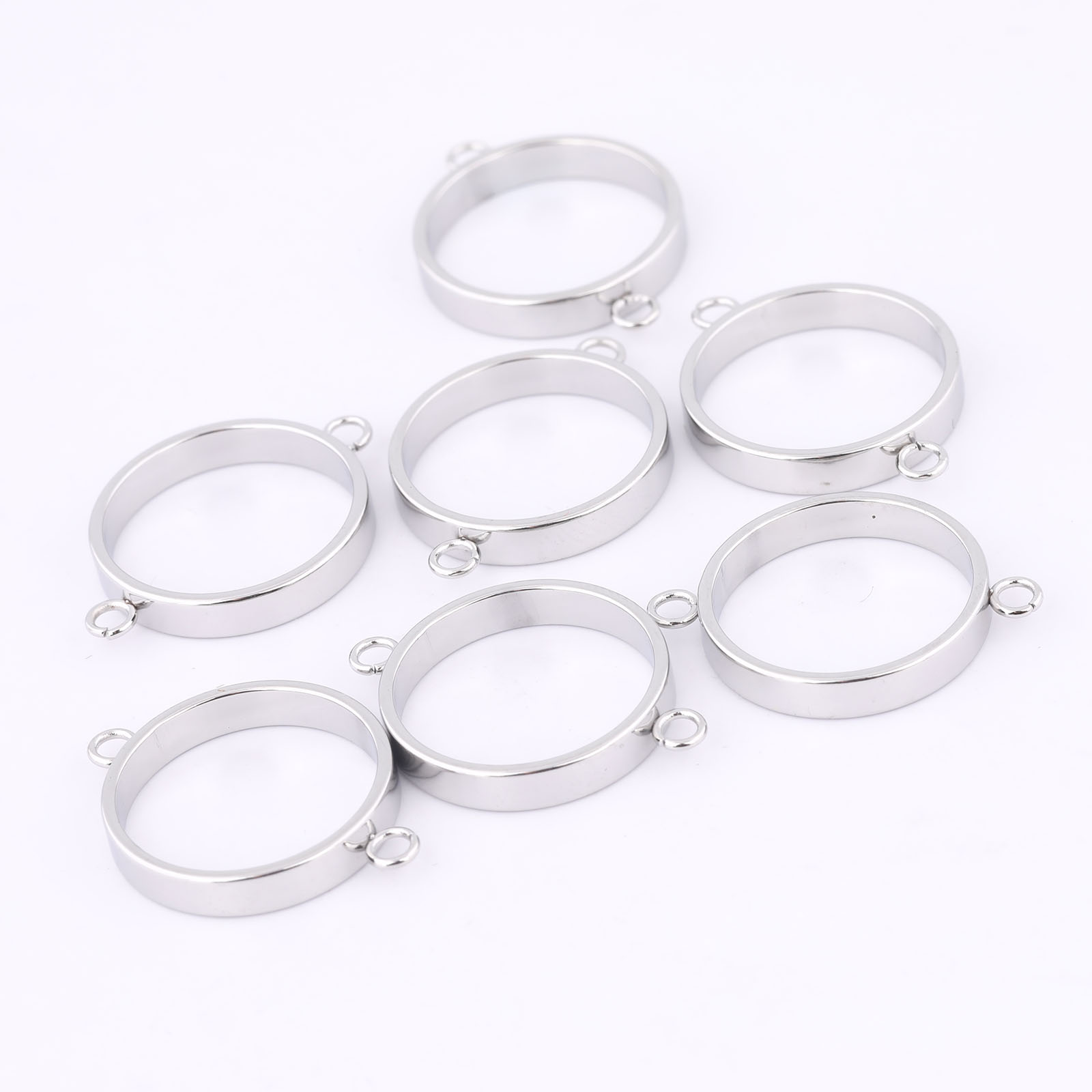 10pcs Stainless Steel 14mm Ope - Resin Art Jewelry Kit ulasan dan harga