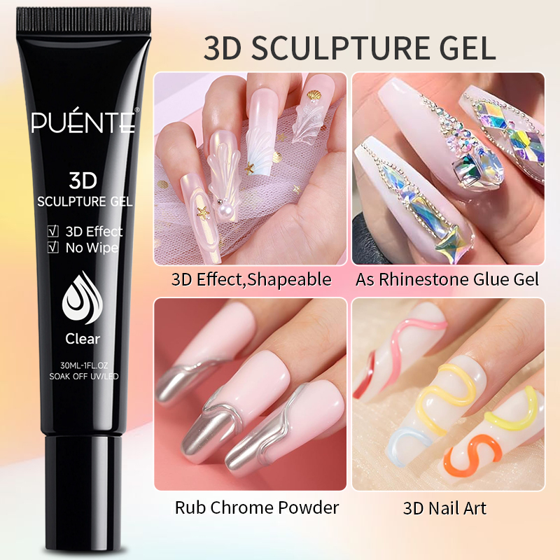 30ML No Wipe Sculpture Gel In  - Resin Art Youtube ulasan dan harga