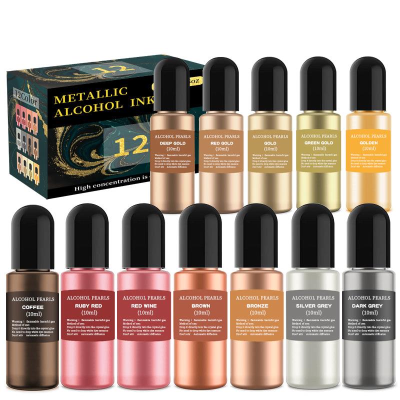 1 Set Resin Pigment Kit Art In - Resin Art Jewellery ulasan dan harga