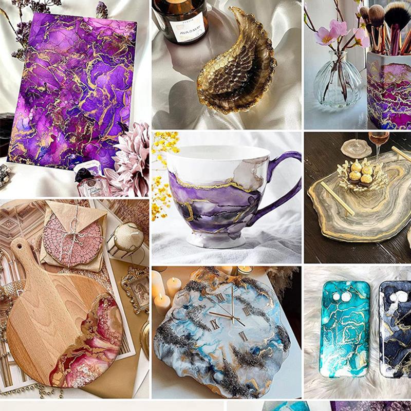 1 Set Resin Pigment Kit Art In - Resin Art Jewellery ulasan dan harga