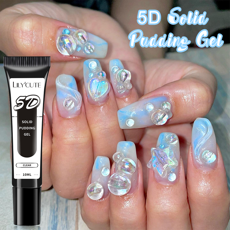 LILYCUTE 10ml 5D Solid Pudding - Resin Art Youtube ulasan dan harga