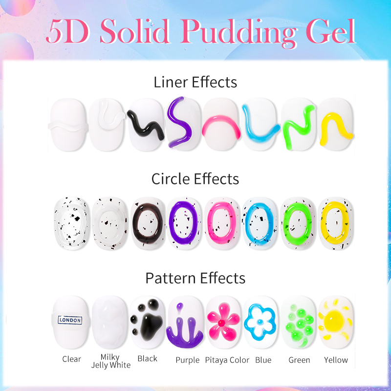 LILYCUTE 10ml 5D Solid Pudding - Resin Art Youtube ulasan dan harga