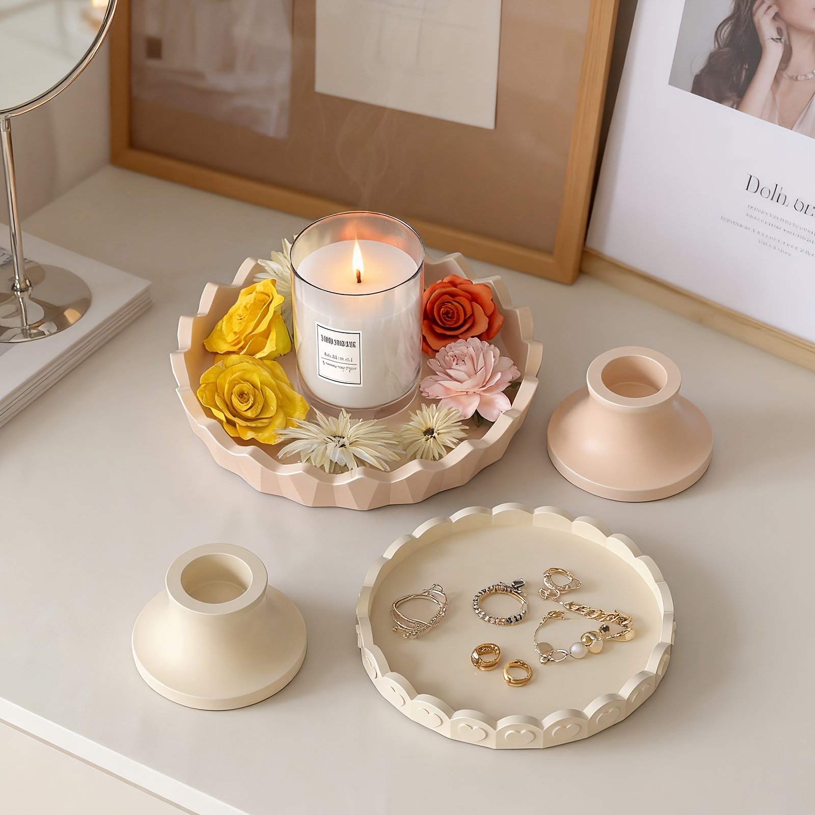 2pcs Silicone Tray Mold Set, R - Resin Art Jewellery ulasan dan harga