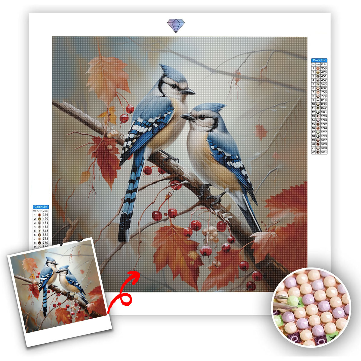 Custom 5D DIY Diamond Painting - Resin Art Acrylic ulasan dan harga
