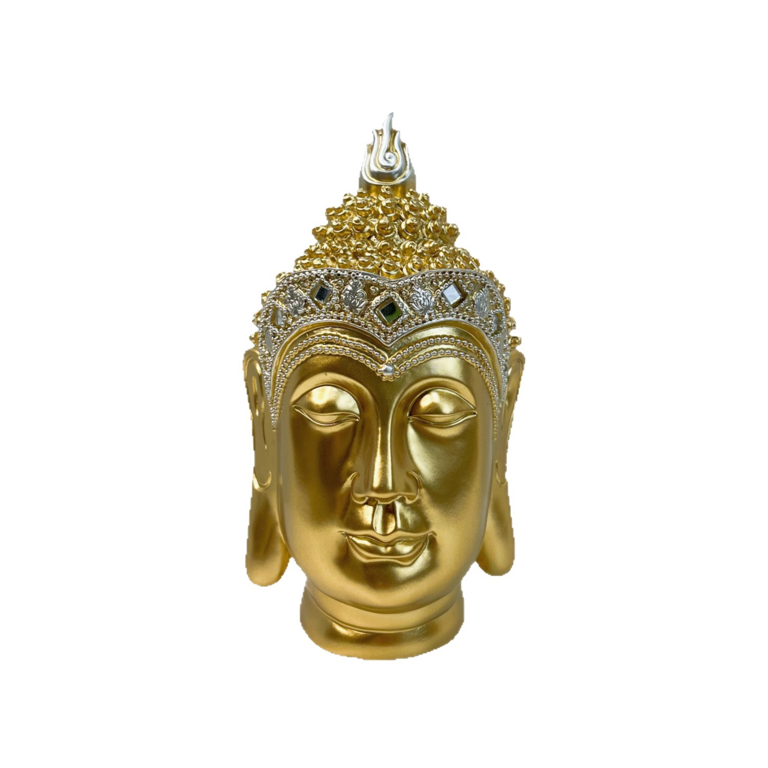 Sakyamuni Buddha Head Statue T - Resin Art India ulasan dan harga