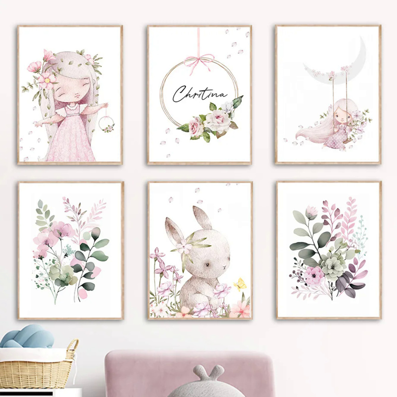 2026 Nordic Cartoon Aesthetics - Resin Art On Wall ulasan dan harga
