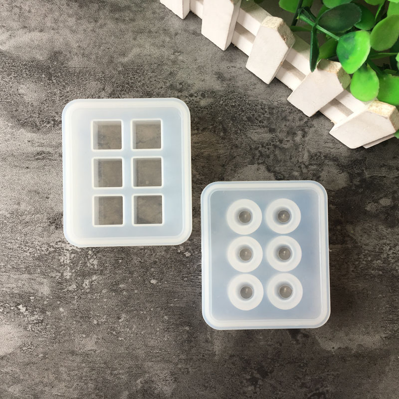 Silicone Mold 16mm Cube ball b - Resin Art Glue ulasan dan harga