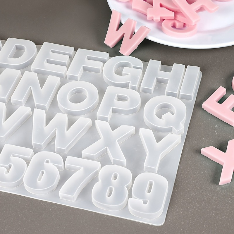 Letter A To Z Pendants Silicon - Resin Art Jewellery ulasan dan harga