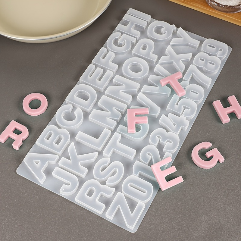 Letter A To Z Pendants Silicon - Resin Art Jewellery ulasan dan harga