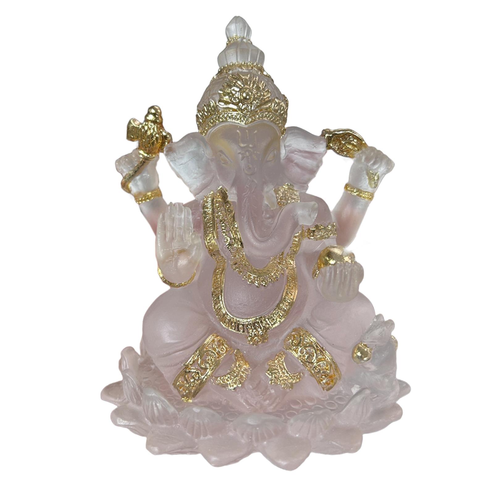Ganesh Figurine Art Crafts Sou - Resin Art India ulasan dan harga