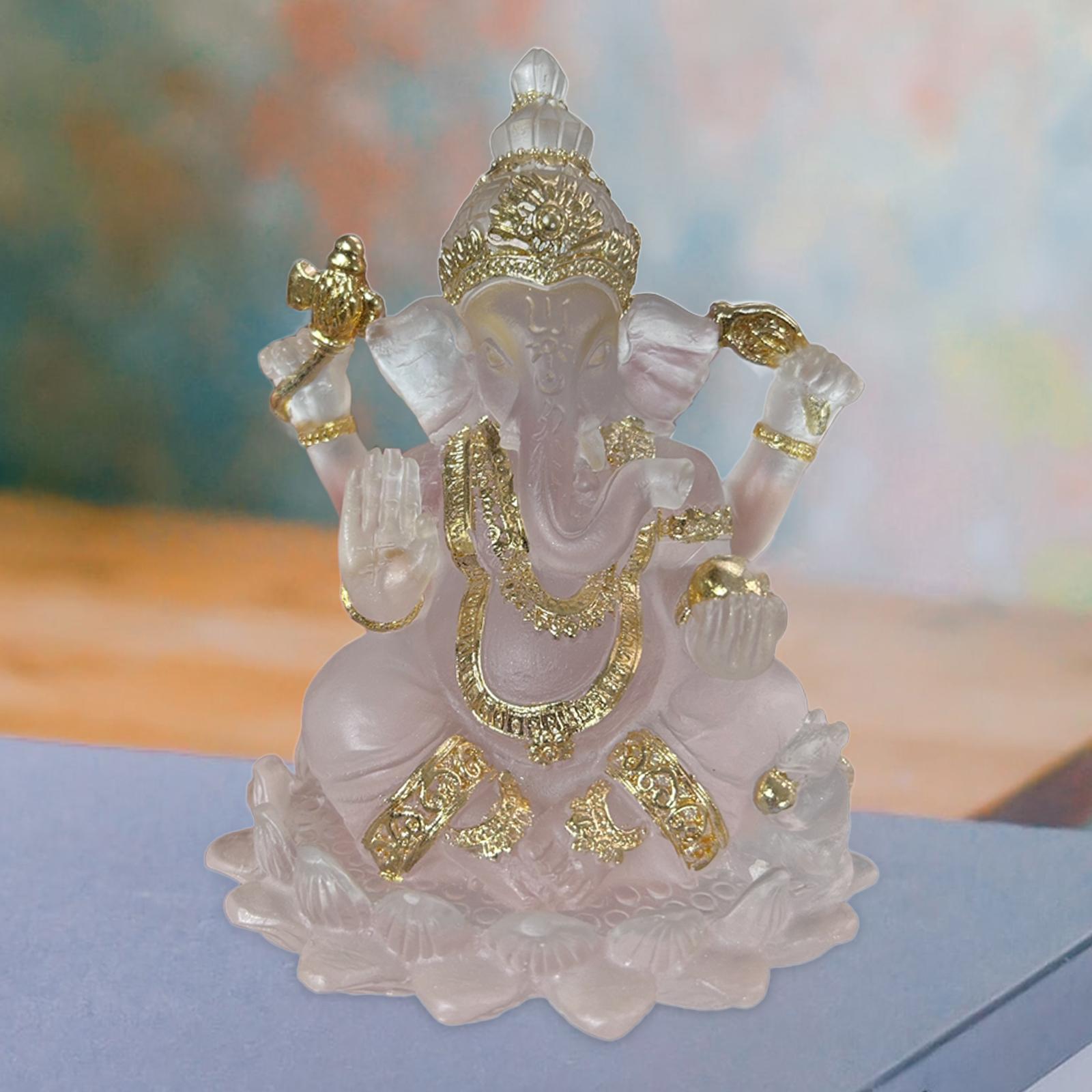 Ganesh Figurine Art Crafts Sou - Resin Art India ulasan dan harga