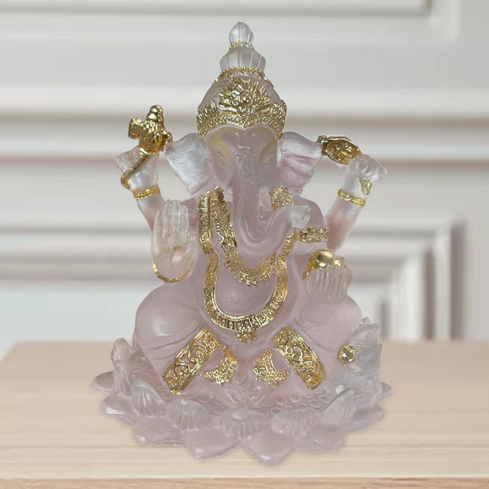 Ganesh Figurine Art Crafts Sou - Resin Art India ulasan dan harga