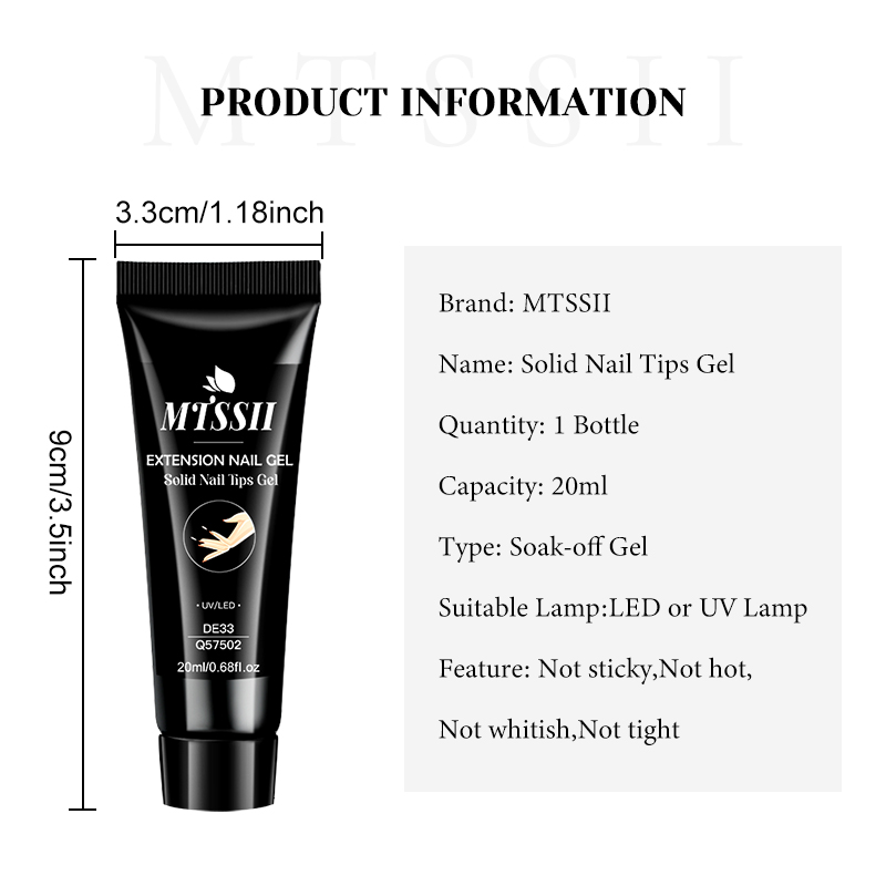 1/2/3pcs 20ml Solid Nail Glue  - Resin Art Youtube ulasan dan harga