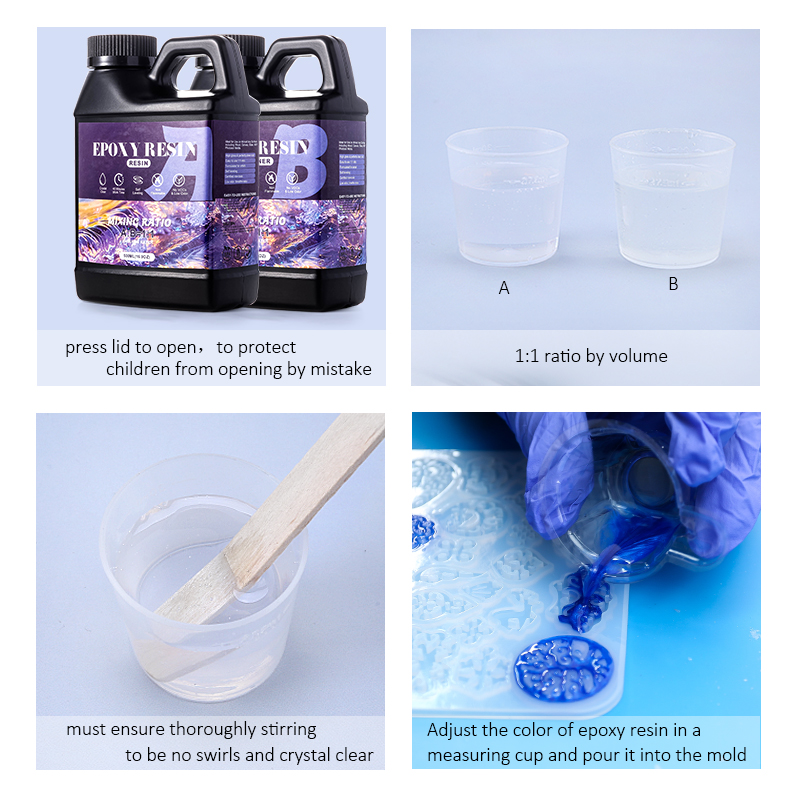 1:1 Ratio Epoxy Resin Kit Anti - Resin Art Ratio ulasan dan harga