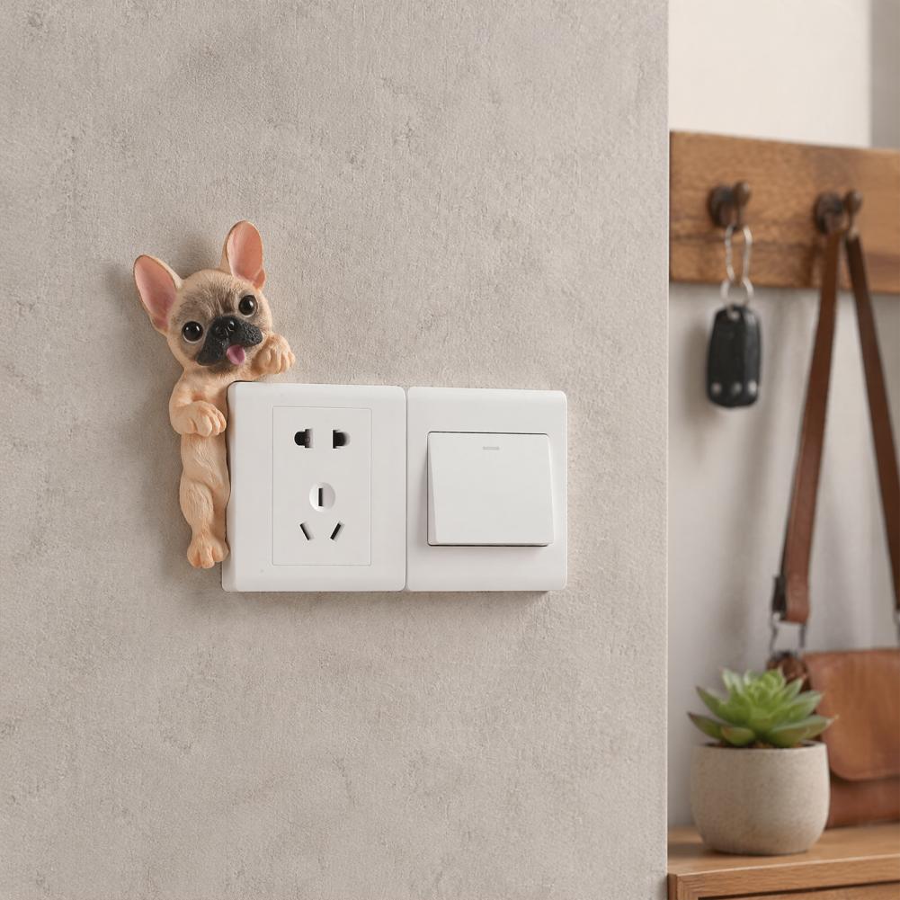 3D French Bulldog Resin Light  - Resin Art Sticker ulasan dan harga
