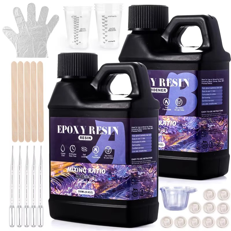 Easy Mix 1:1 Epoxy Resin Kit C - Resin Art Glue ulasan dan harga