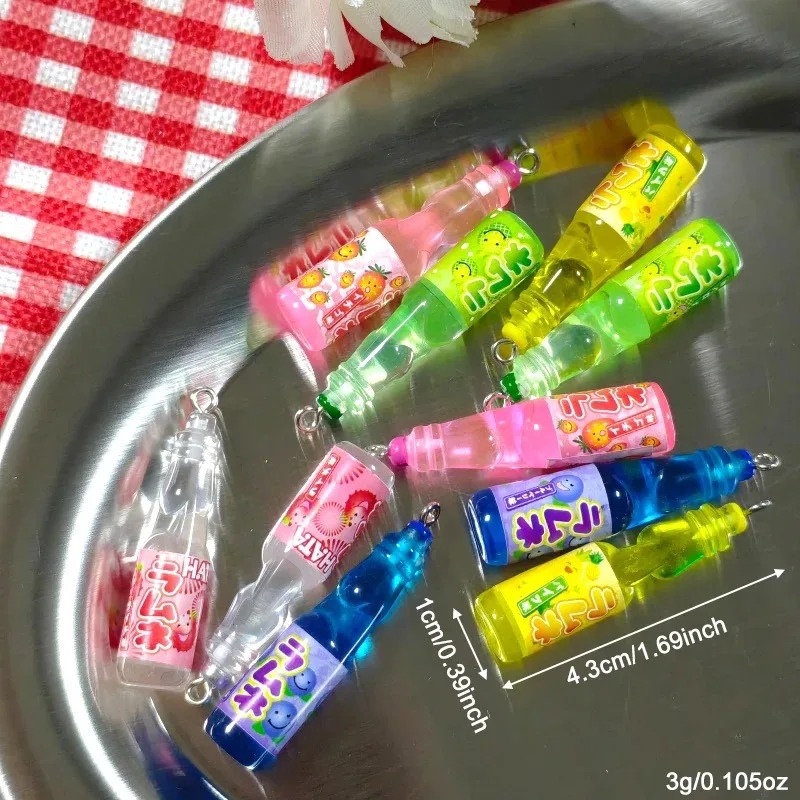 10Pcs Tiny Soda Bottle Resin C - Resin Art Jewelry Kit ulasan dan harga