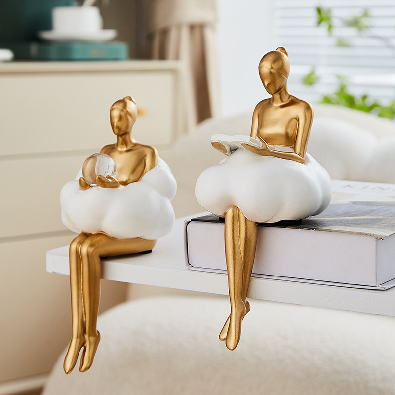 Ballet Girl Cloud Abstract Art - Resin Art And Design ulasan dan harga