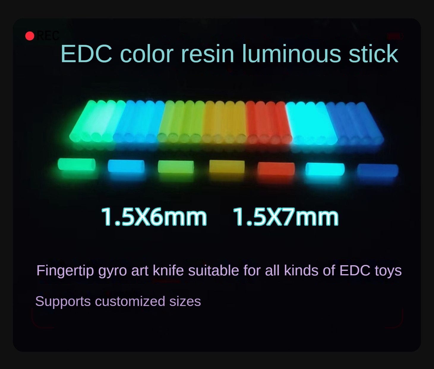 Not tritium 1.5 × 6mm 1.5 x 7m - Resin Art Youtube ulasan dan harga