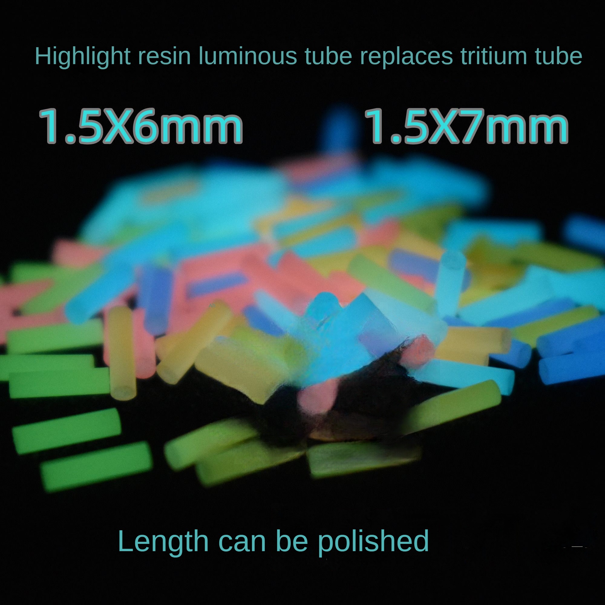 Not tritium 1.5 × 6mm 1.5 x 7m - Resin Art Youtube ulasan dan harga