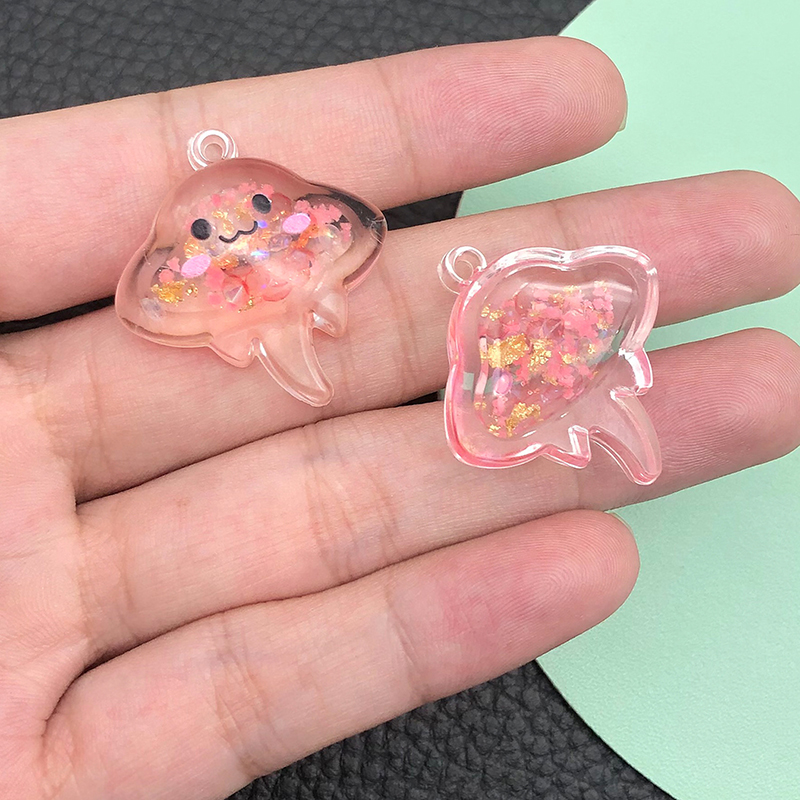 10Pcs Luminous Manta Rays Resi - Resin Art Acrylic ulasan dan harga