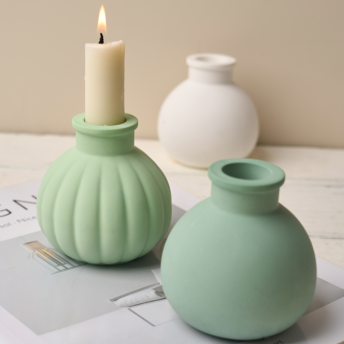 Round Test Tube Vase Silicone  - Resin Art Youtube ulasan dan harga