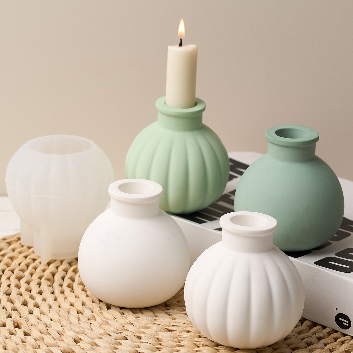 Round Test Tube Vase Silicone  - Resin Art Youtube ulasan dan harga