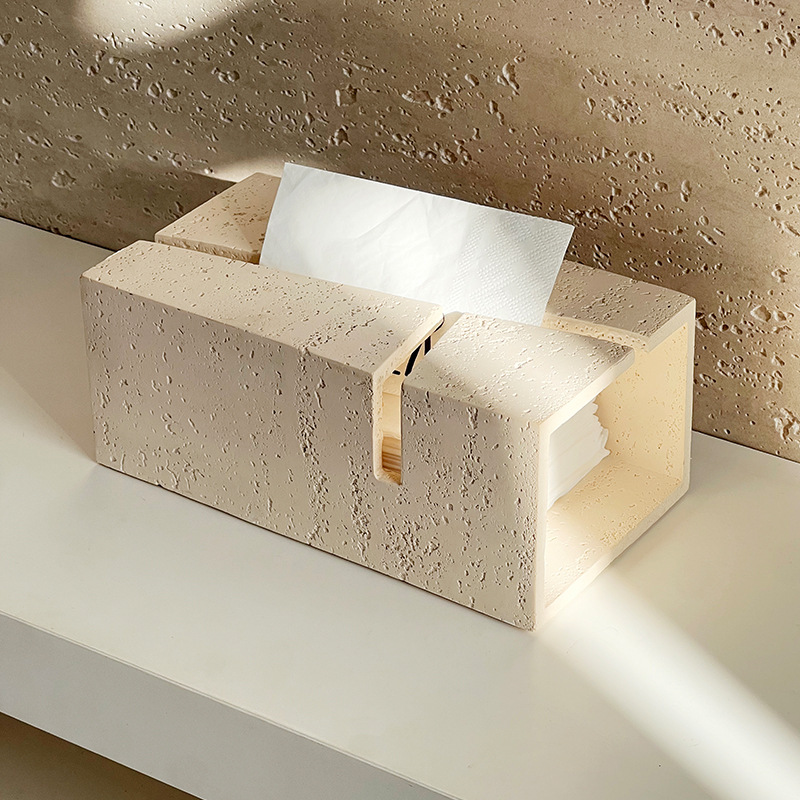 Luxury Geometric Stone Tissue  - Resin Art Aesthetic ulasan dan harga