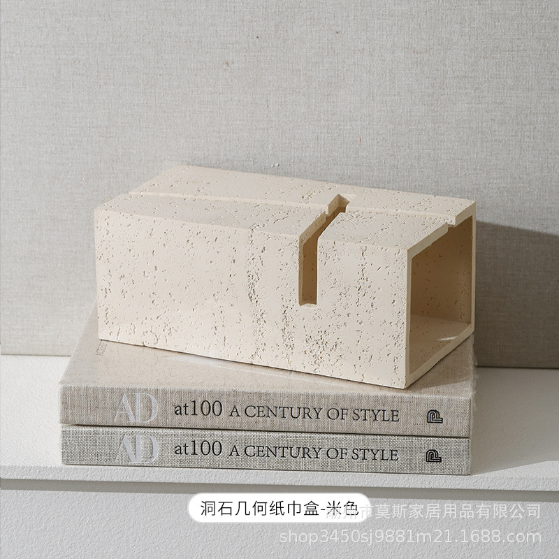 Luxury Geometric Stone Tissue  - Resin Art Aesthetic ulasan dan harga