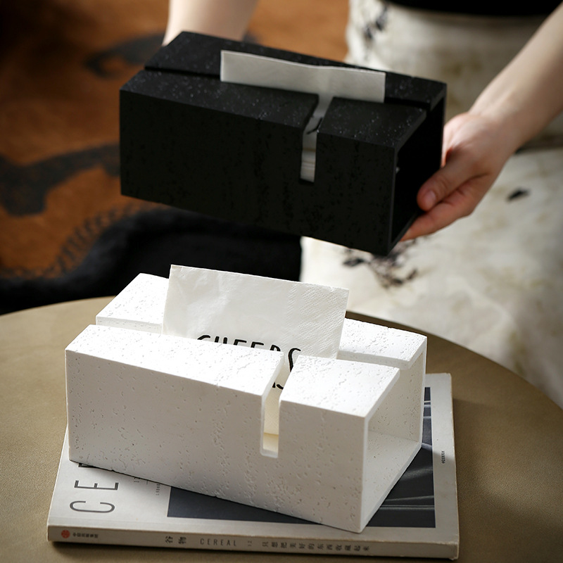 Luxury Geometric Stone Tissue  - Resin Art Aesthetic ulasan dan harga