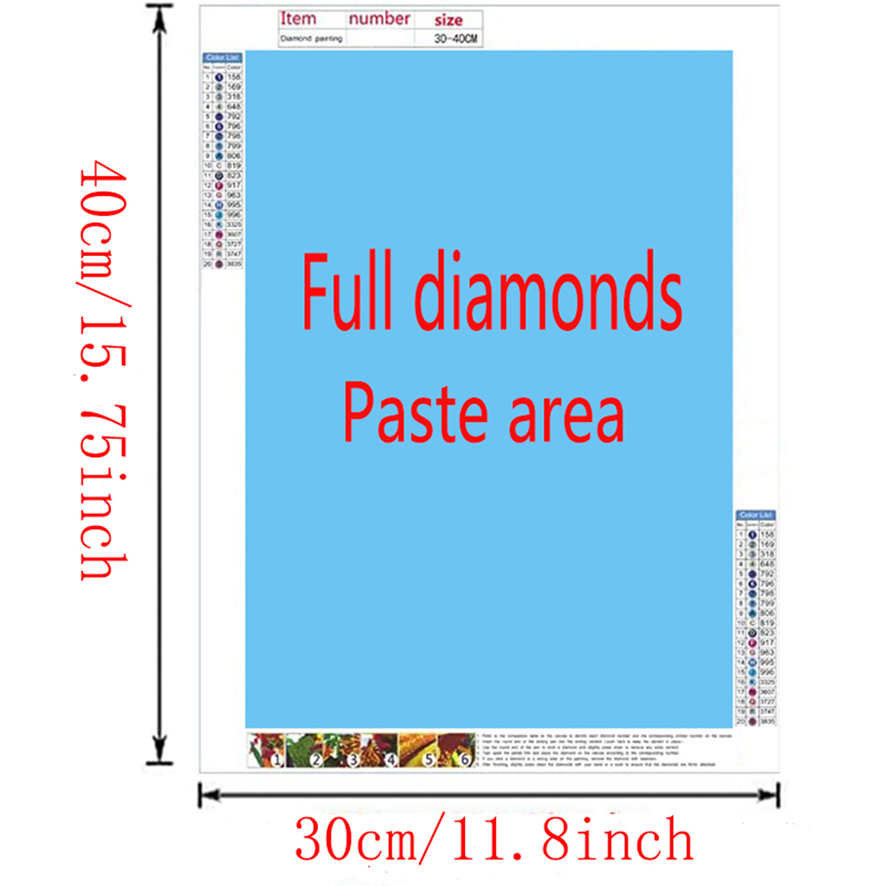 Frameless,DIY Diamond Painting - Resin Art Acrylic ulasan dan harga