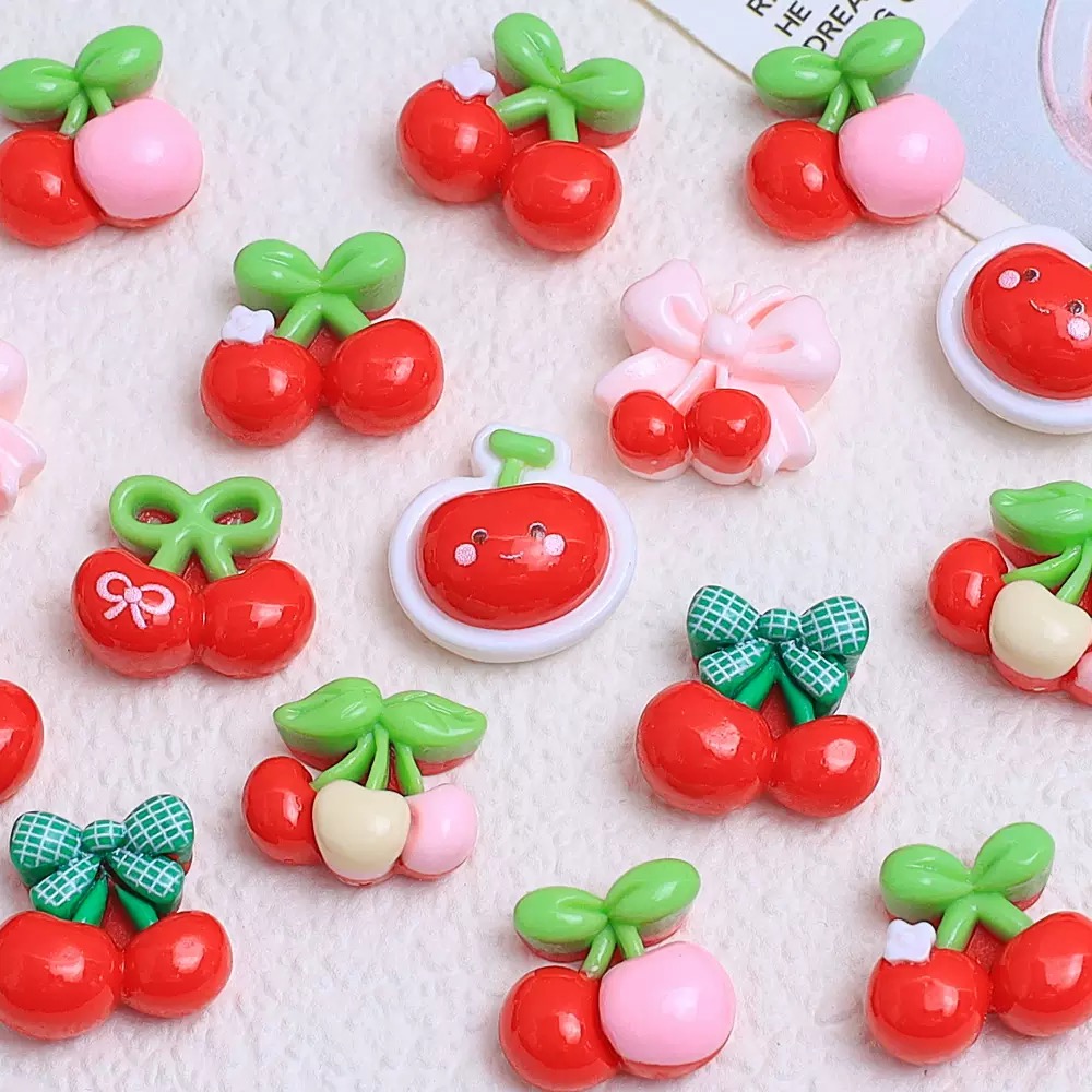 20Pcs Cute Mini cartoon with v - Resin Art And Design ulasan dan harga