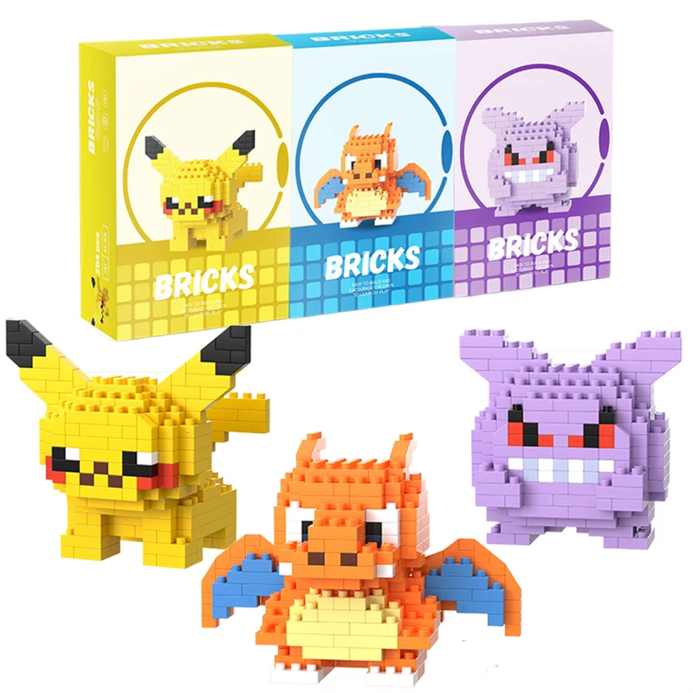 Pokemon Micro Building Blocks  - Resin Art Set ulasan dan harga