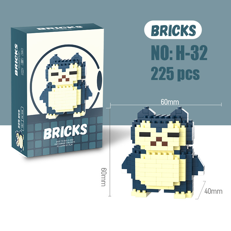 Pokemon Micro Building Blocks  - Resin Art Set ulasan dan harga