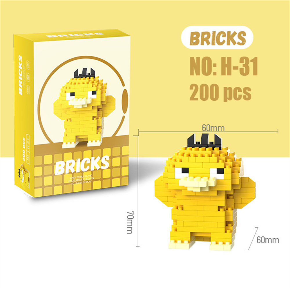 Pokemon Micro Building Blocks  - Resin Art Set ulasan dan harga