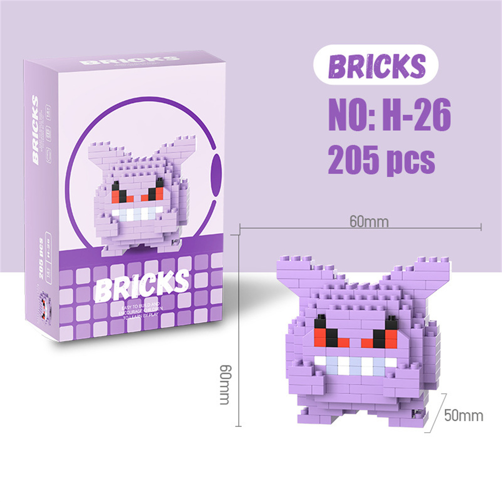 Pokemon Micro Building Blocks  - Resin Art Set ulasan dan harga