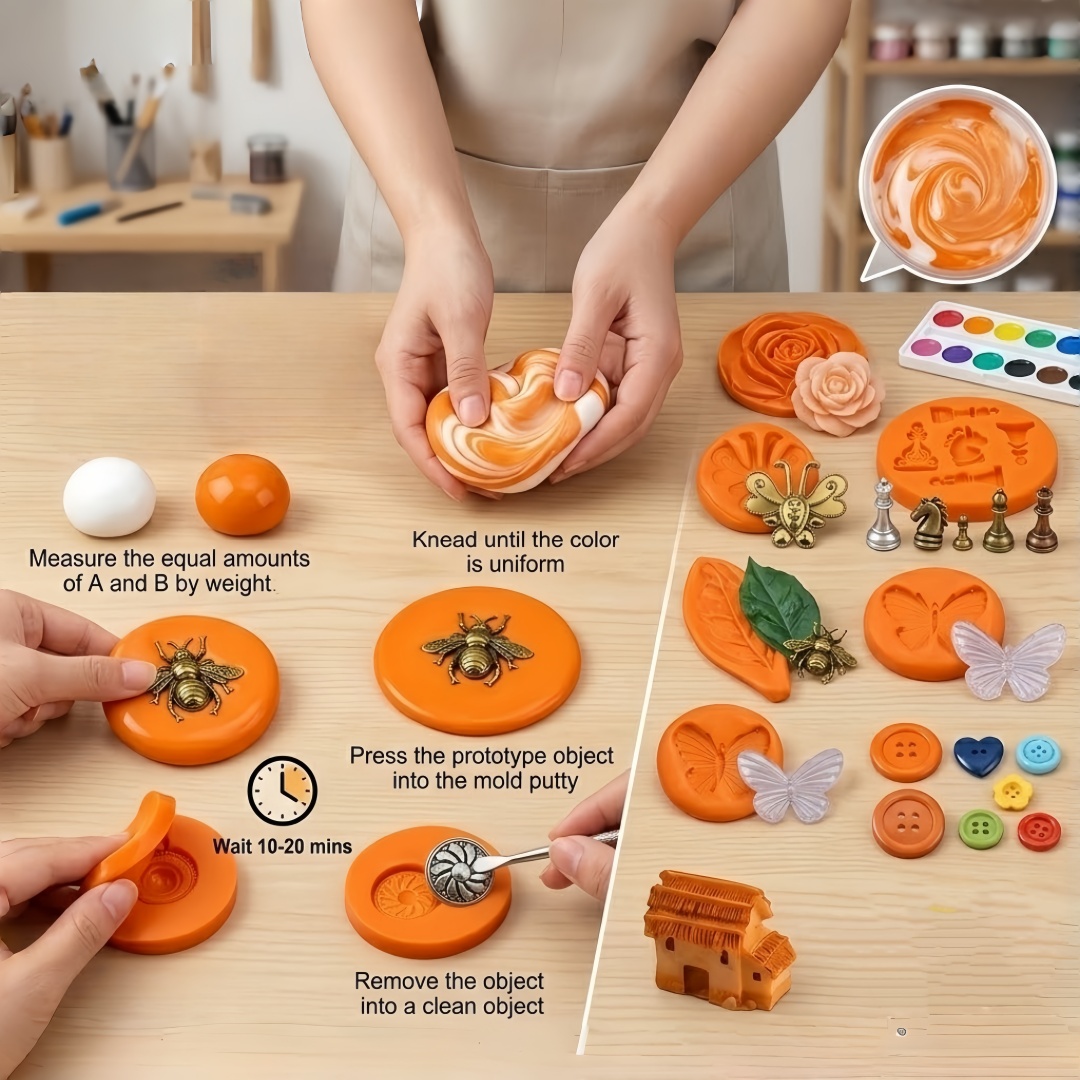 Silicone Putty DIY Crafting Se - Resin Art Set ulasan dan harga