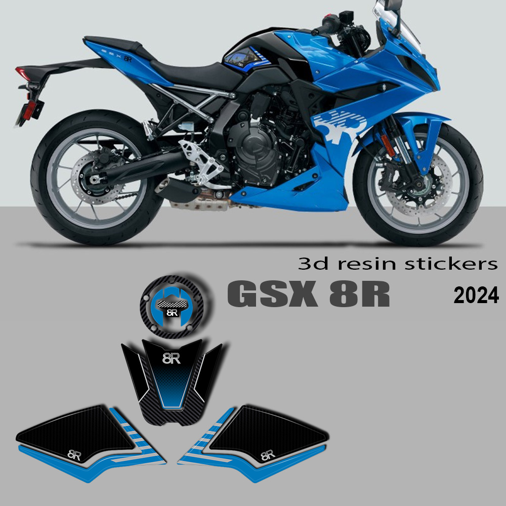 New for GSX8R GSX 8R Motorcycl - Resin Art Sticker ulasan dan harga