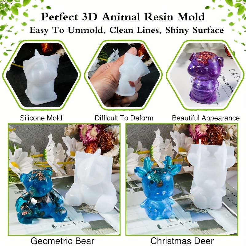 19pcs Resin-Made Mold Set, Sui - Resin Art Jewellery ulasan dan harga