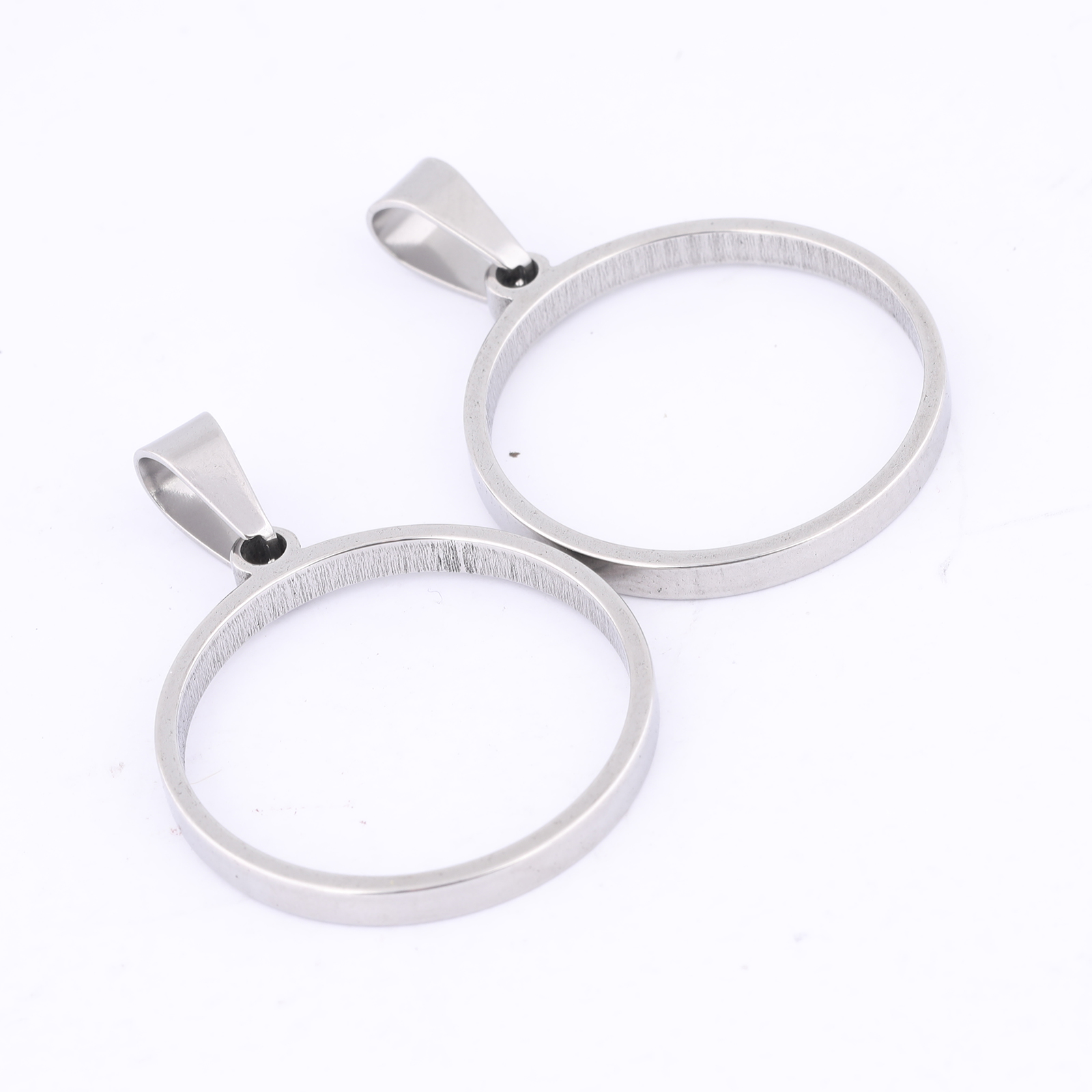 10pcs 25mm Round Open Bezel Ch - Resin Art Jewelry Kit ulasan dan harga