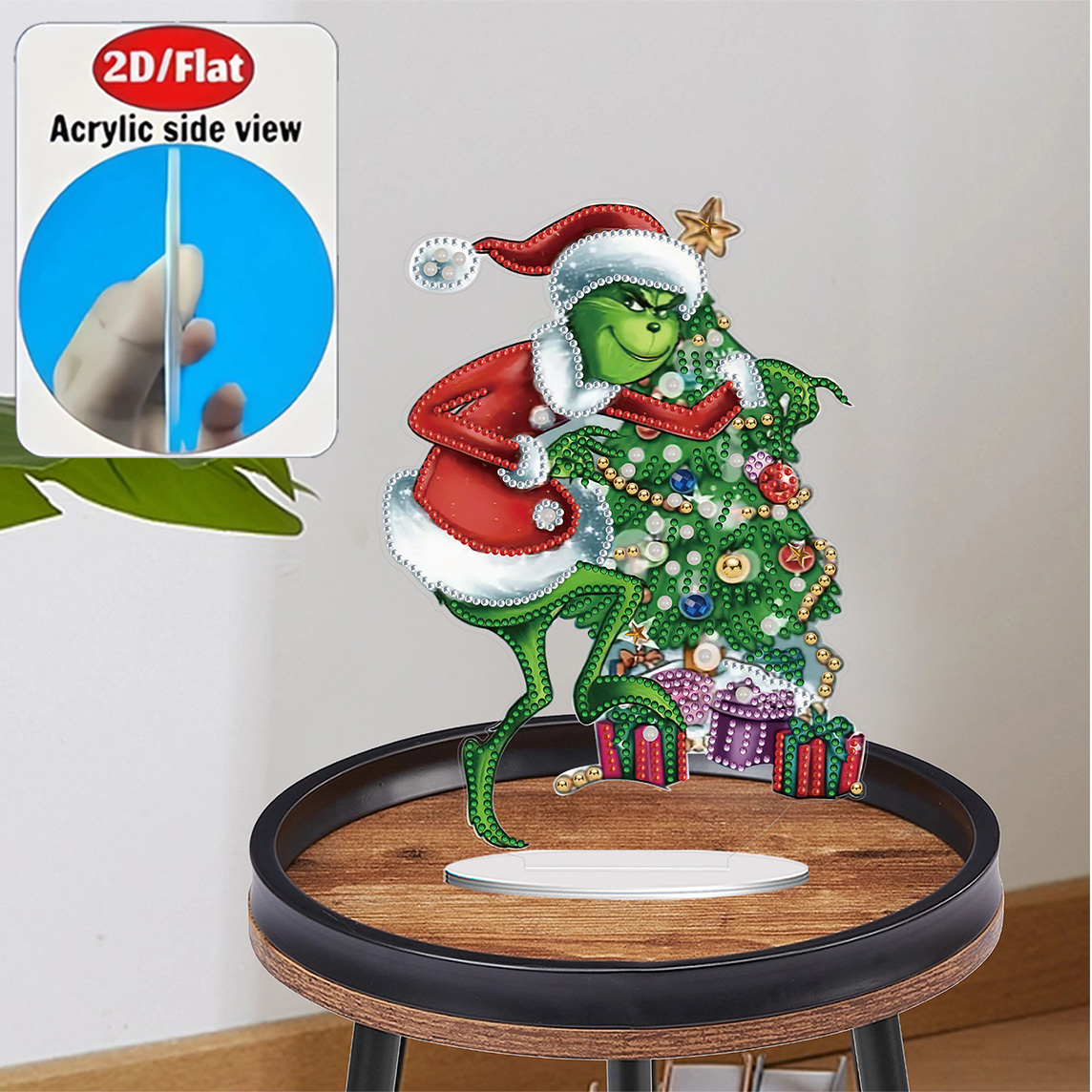 2D / Flat 1pc Fun Christmas Gr - Resin Art On Wall ulasan dan harga