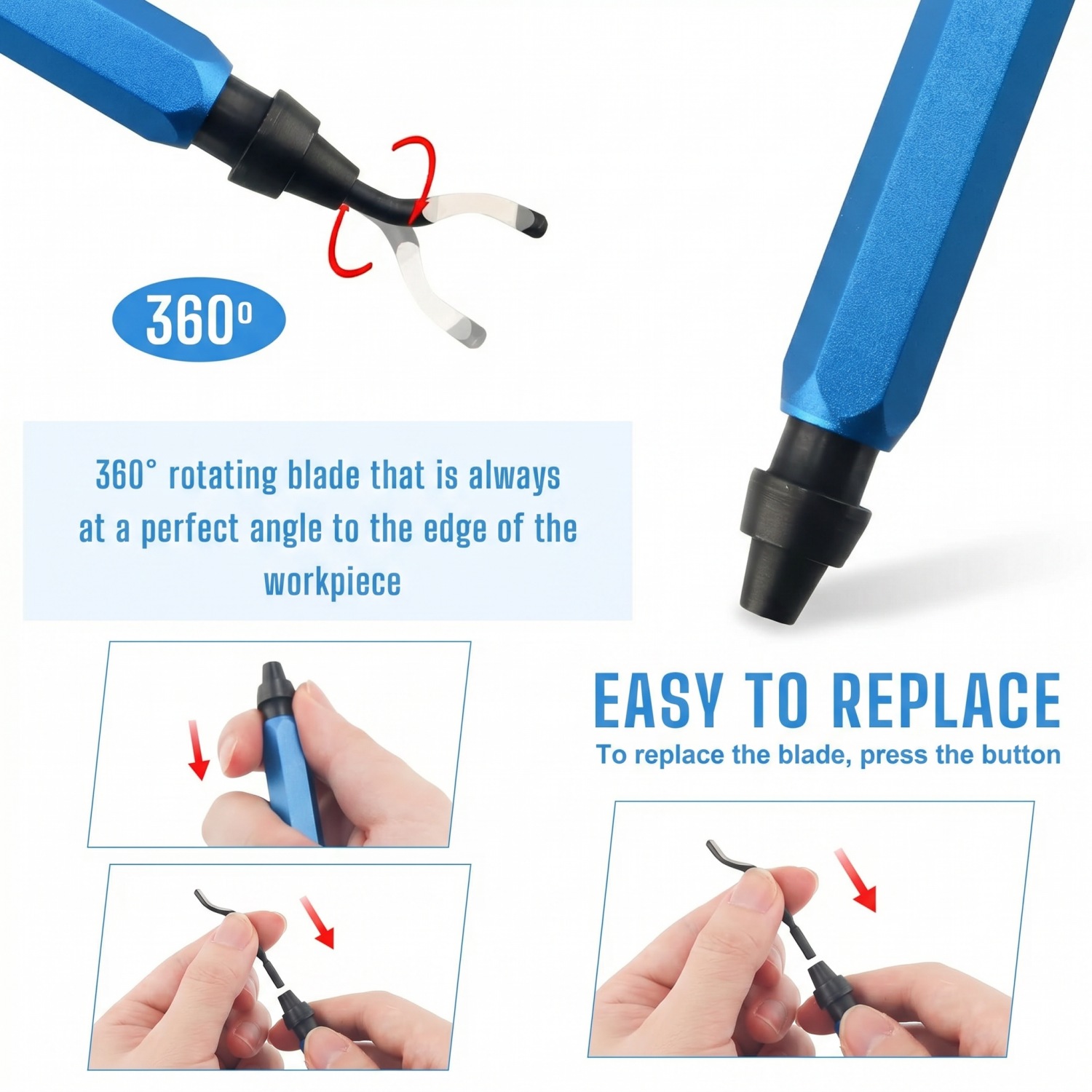 Deburring Tool Kit with 6Pcs N - Resin Art Youtube ulasan dan harga