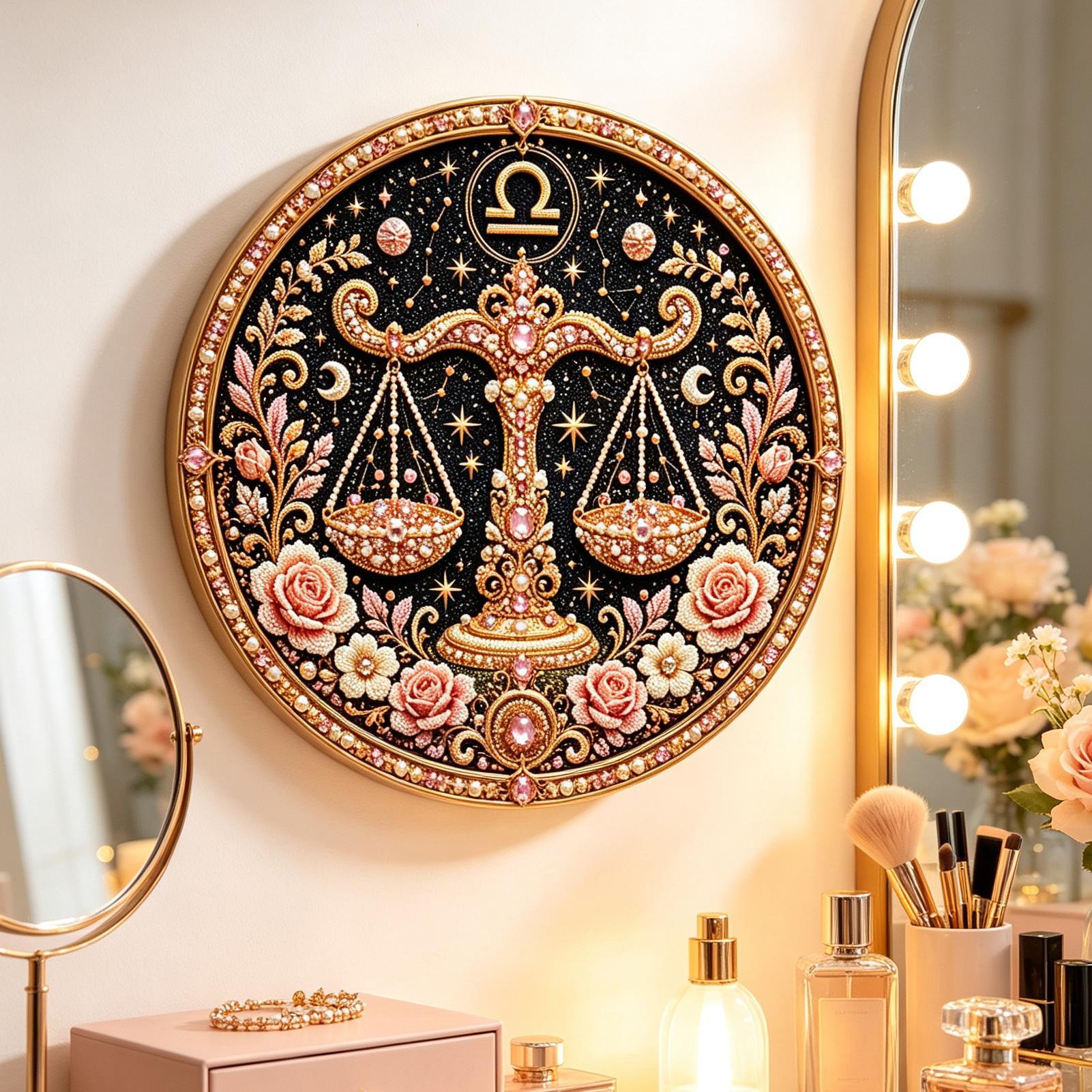 12 Zodiacs Signs Pearl Art Kit - Resin Art On Wall ulasan dan harga